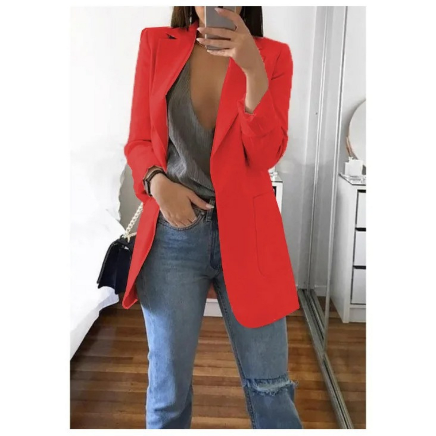 Zwanie - Stilvoller Taschenblazer für Frauen