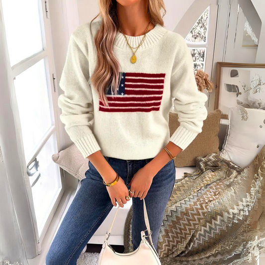 Charlene - Modischer Strickpullover für Frauen