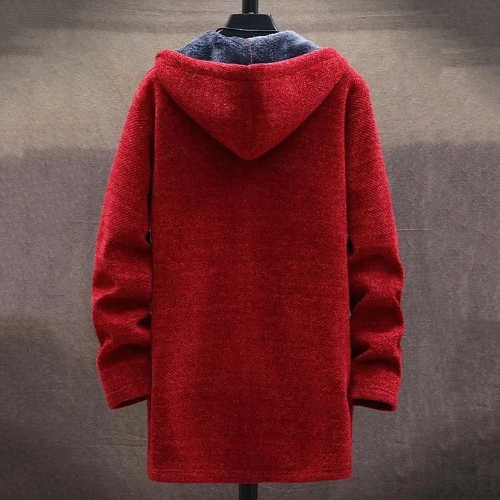 Eleganter Plüschpullover für kalte Tage