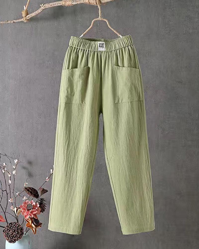Alannah - Hose aus Halbleinen