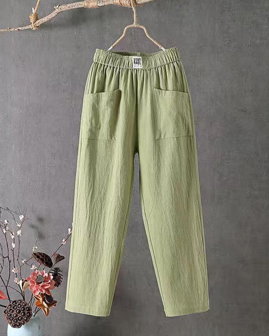 Alannah - Hose aus Halbleinen