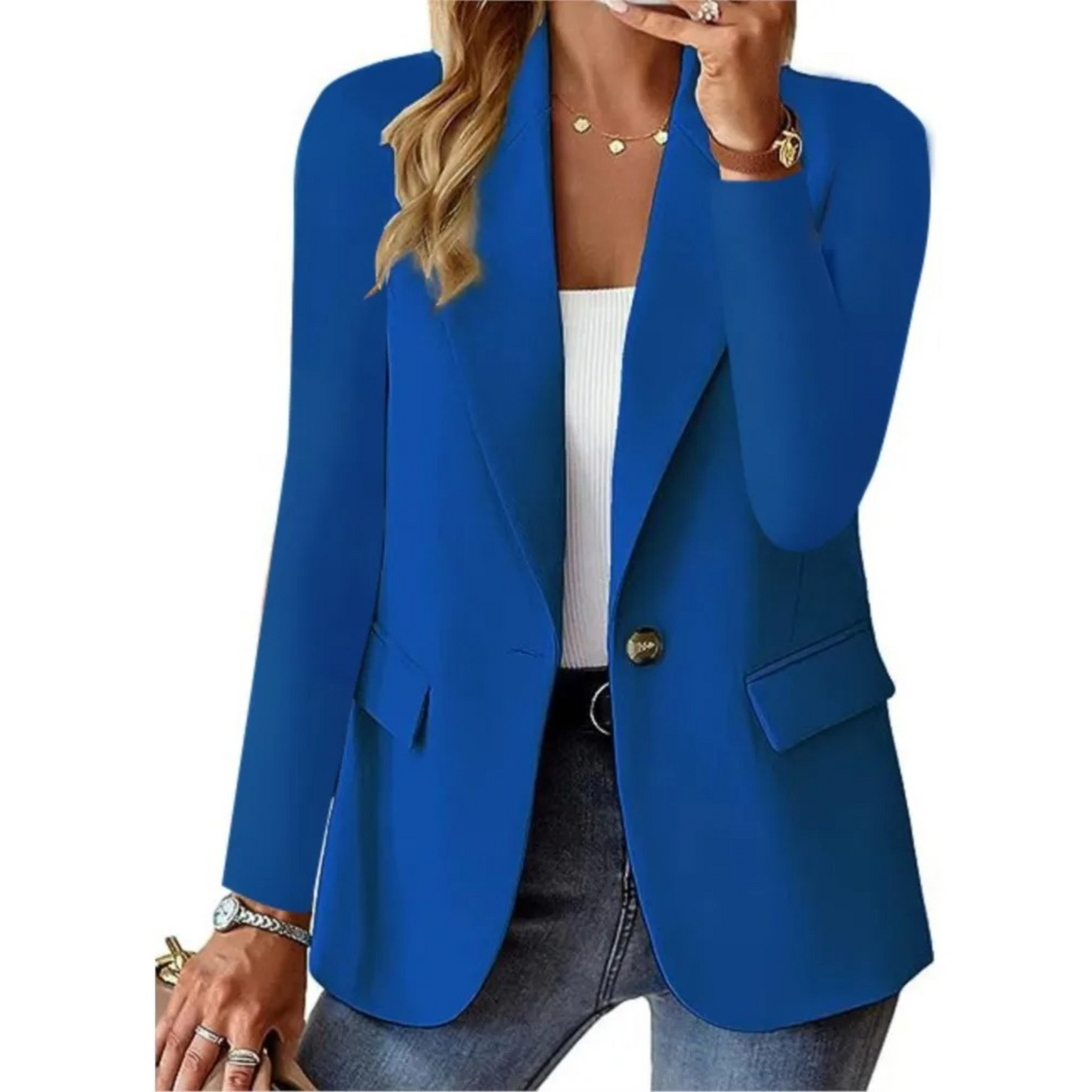 Nina | Lässiger langärmeliger Damenblazer