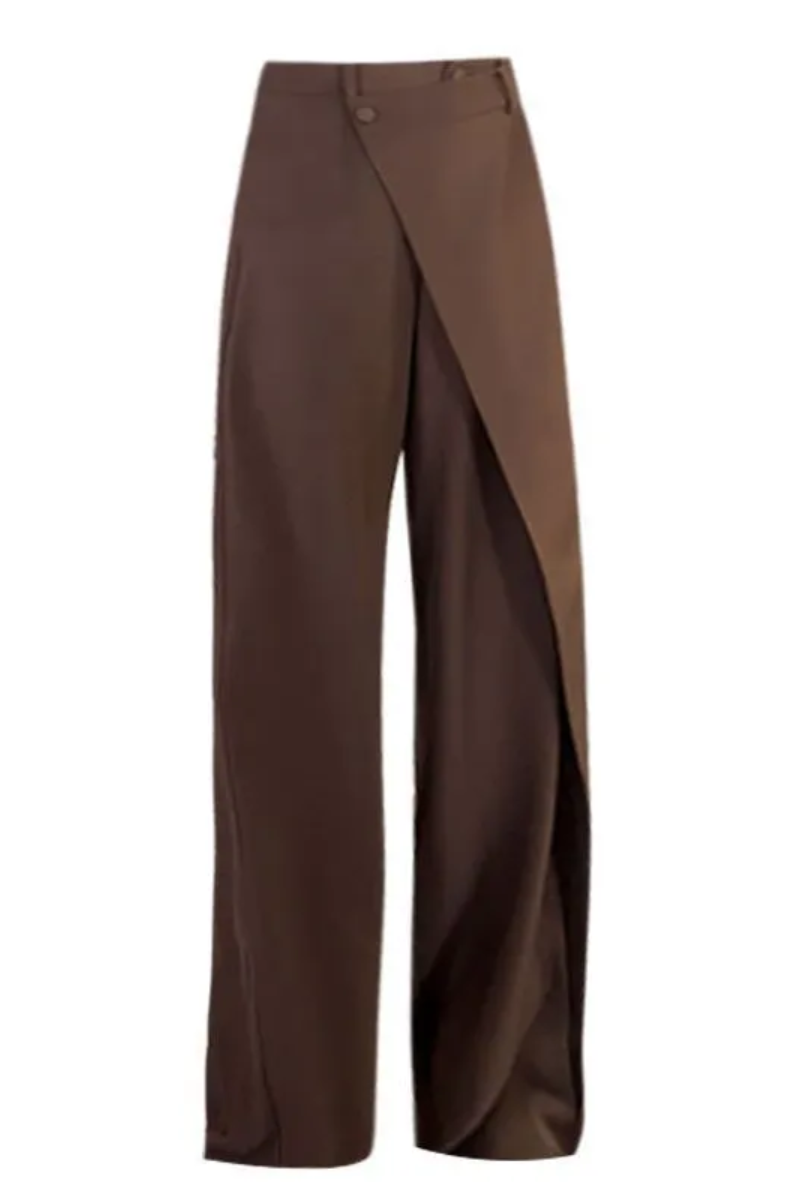 Zara | Unregelmäßige Hose mit weitem Bein für Frauen