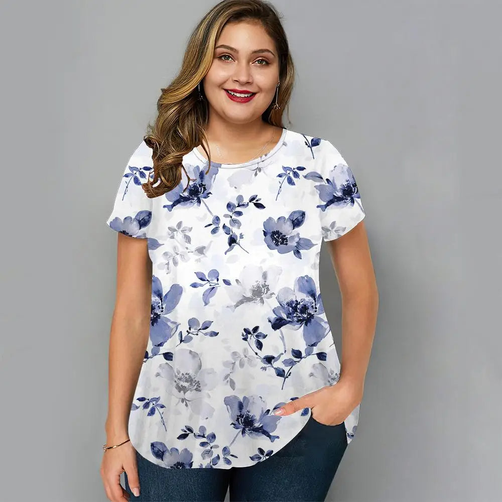 Vardi Dante™ Lois Plus-Size T-Shirt | Fröhlich & Sommerlich