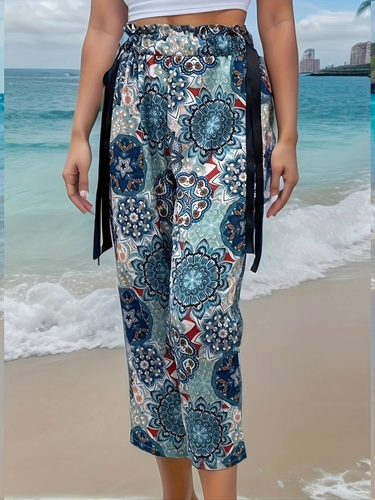 Blanche - Bohemia-Hose mit elastischem Bund