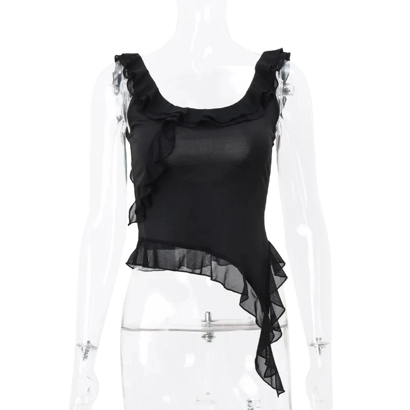 Vardi Dante™ Sylvara Top | Plissiert & Stylisch