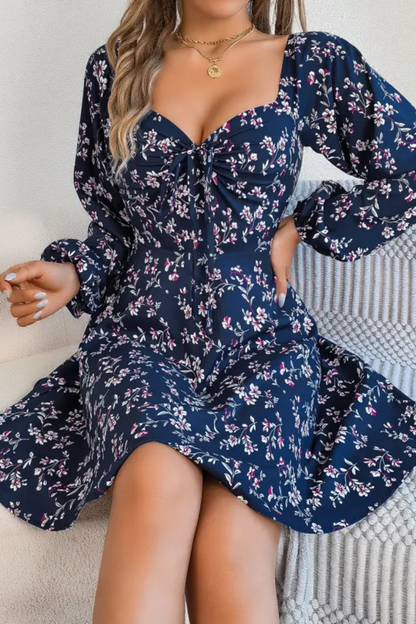 Fiona | Women's Floral A-Line Kleid