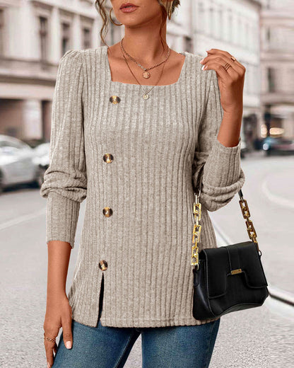 Flora | Elegantes und bequemes Strickoberteil für Damen