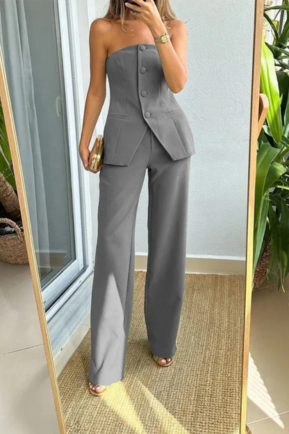 Elena | Damen Tube Top & Hose Set