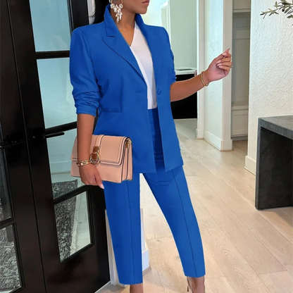 Victoria - Büro-Kombination aus Blazer und passender Hose für Frauen