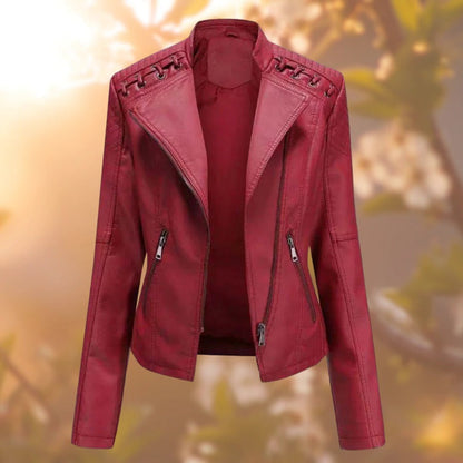 LEDERJACKE FRAU