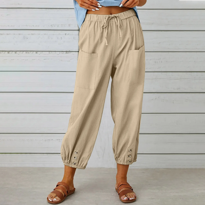 Kim - Elegante Leinenhose für Frauen