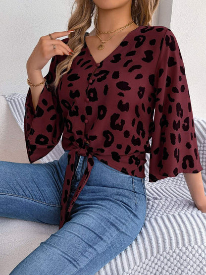 Damenbluse mit Tiermotiv