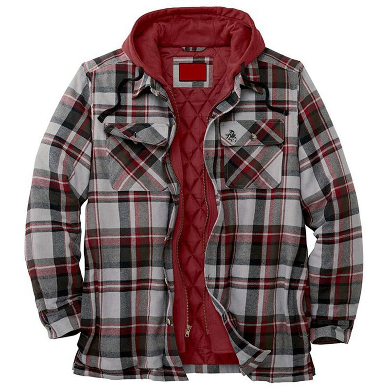 dicke Holzfällerjacke
