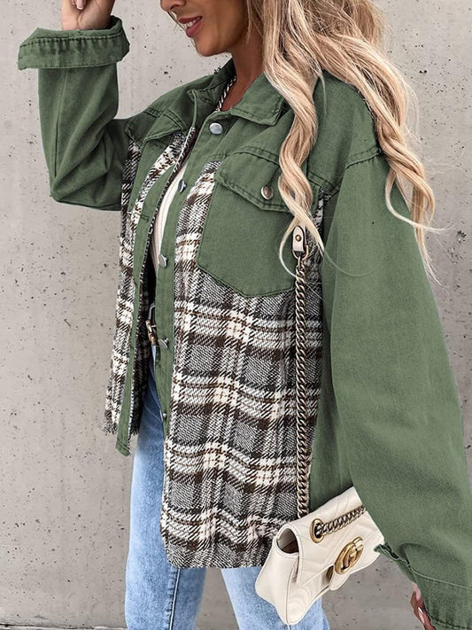 Mariposa - Vintage Flanelljacke für Frauen