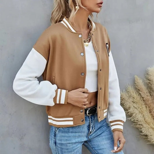 Heathra - Trendige Varsity Jacke für Frauen