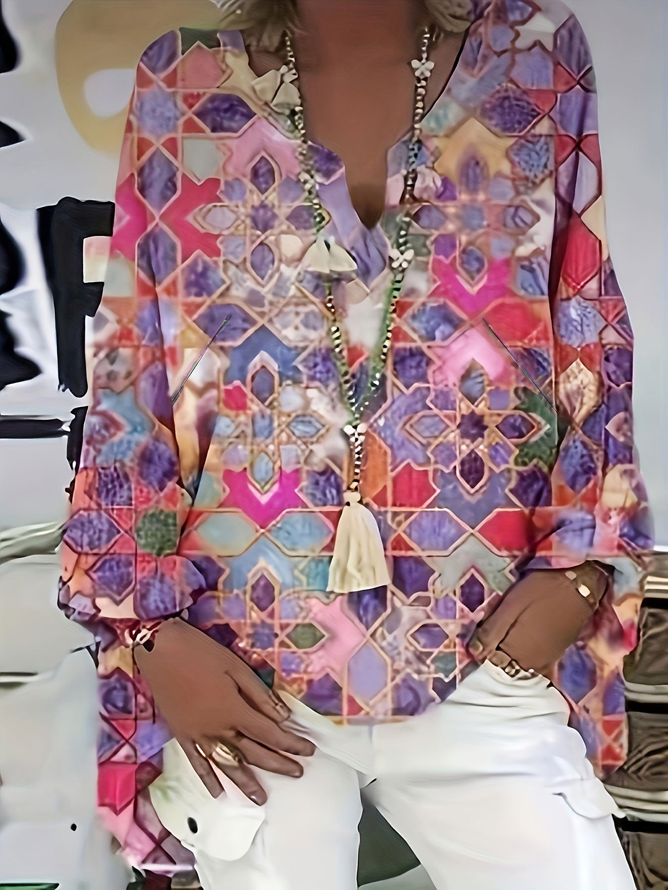 Marissa - Bohemian Top in großen Größen
