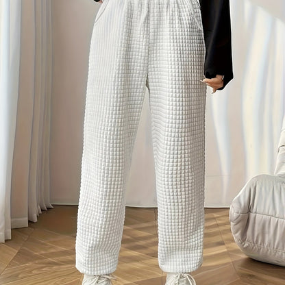 Emma | Lässige Damen-Sweatpants aus Waffelstrick