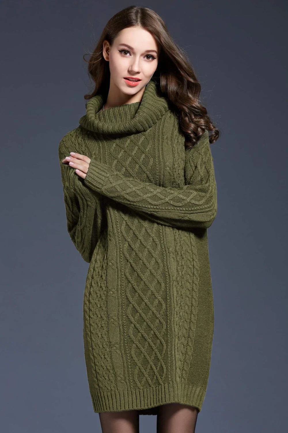 Els - Strickpulloverkleid für Herbst & Winter