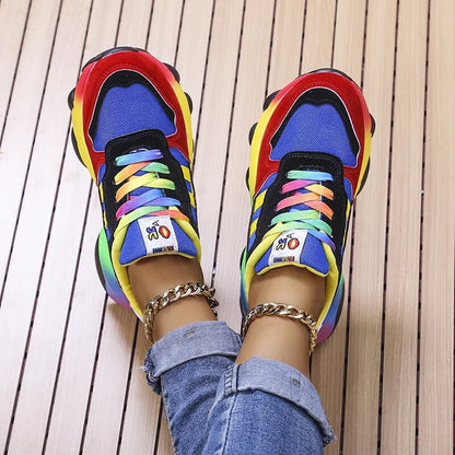 Annemijn | Bequeme Sneakers für Damen in farbenfrohem Design