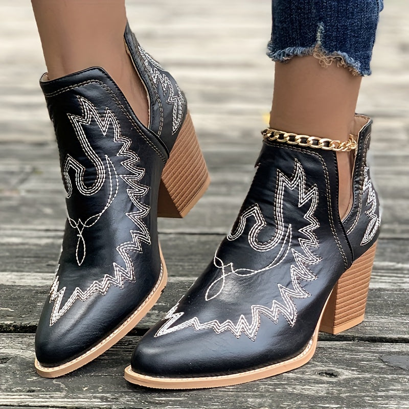 Zenia - Retro-Stiefel für Frauen
