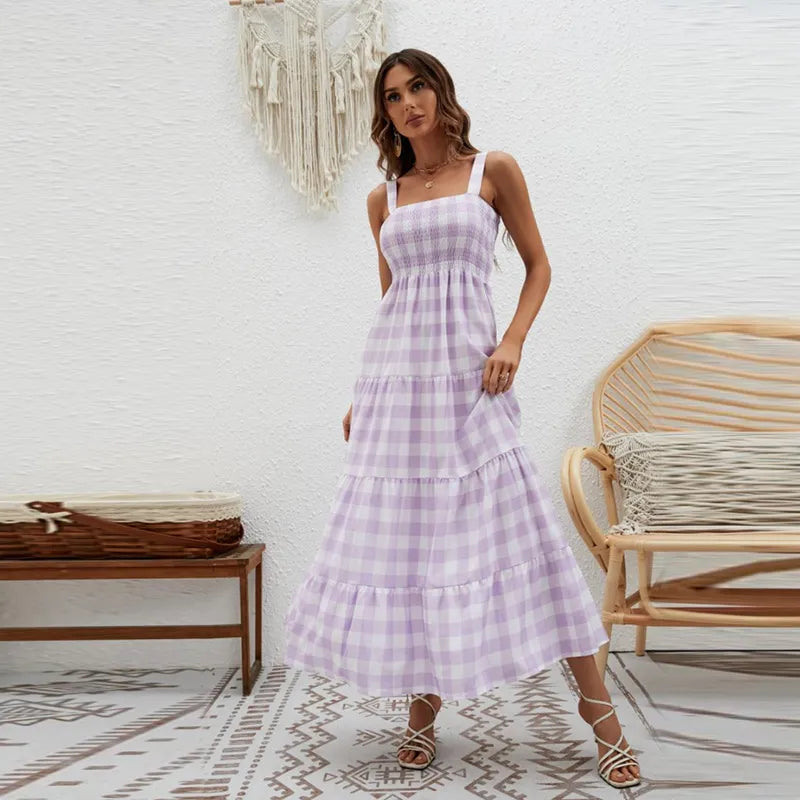 Kleid mit Karomuster