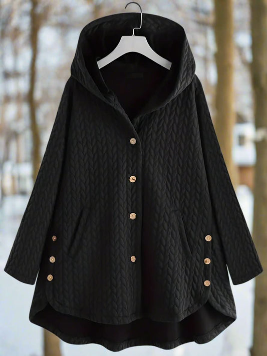 Gepolsterte Jacke mit Kapuze für Damen