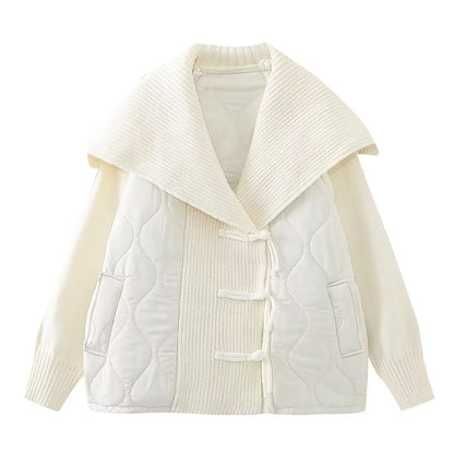 Zamma | Oversize-Jacke für Damen mit lässigem Matrosenkragen