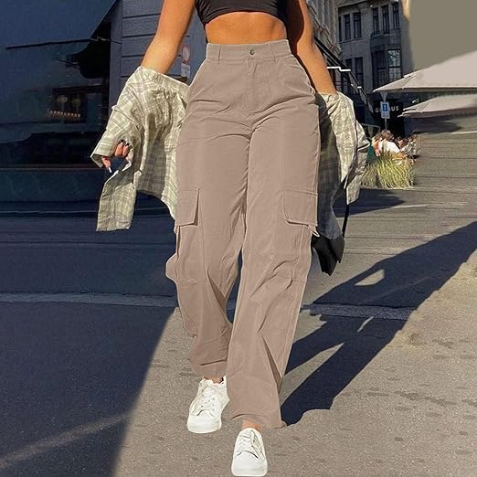 Clara - Cargohose mit hoher Taille für Frauen