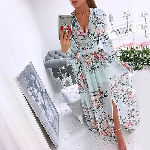 Hazel - Langärmeliges Kleid