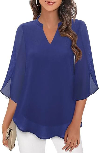 Variux™ | Schicke Lagenbluse mit schmeichelhaftem Schnitt