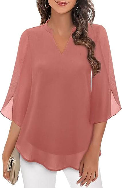 Variux™ | Schicke Lagenbluse mit schmeichelhaftem Schnitt