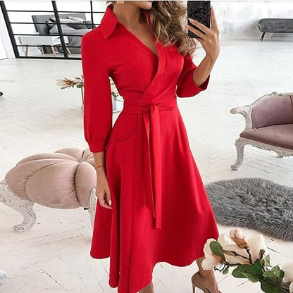 Cora - Modisches langärmeliges Kleid