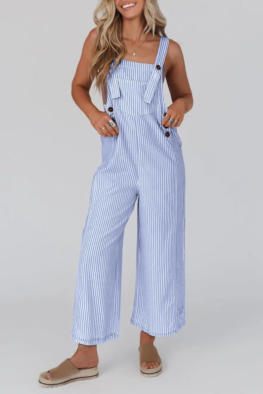 Amy - Gestreifter Damen Jumpsuit