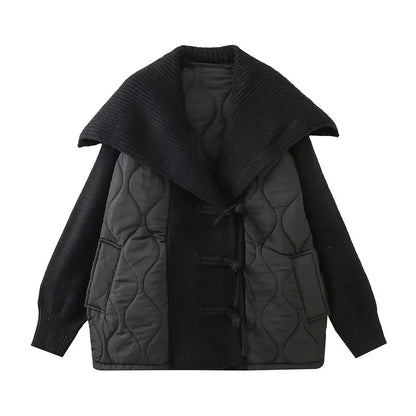 Zamma | Oversize-Jacke für Damen mit lässigem Matrosenkragen