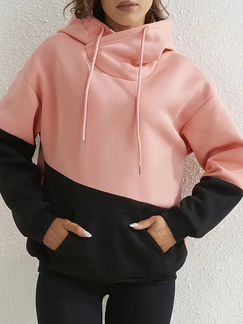 Meike® Modischer und minimalistischer Overall Hoodie