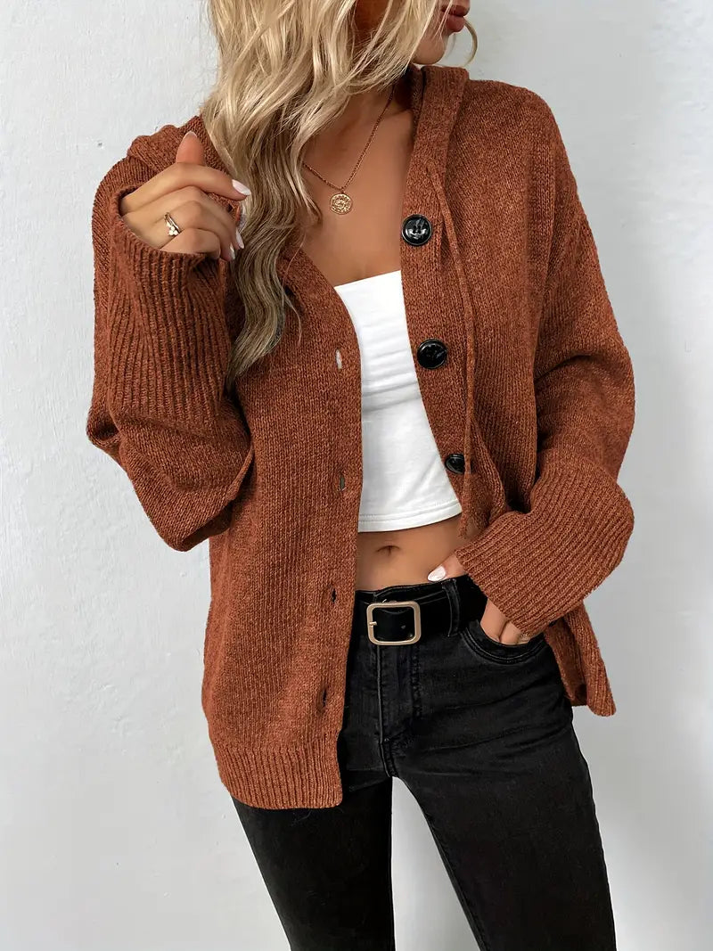 Gigi - Strickjacke mit langen Ärmeln für Frauen