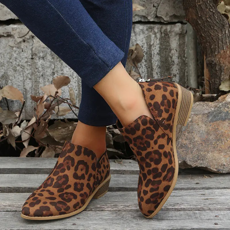 Cowboystiefel mit niedrigem Absatz - Abbey