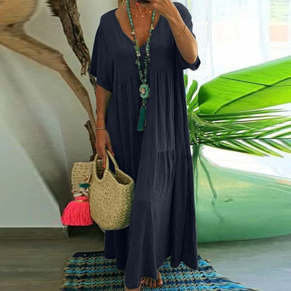 Damen-Freizeitkleid in Überlänge