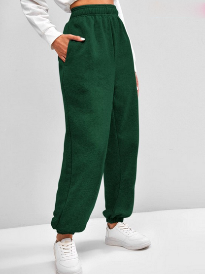 Bequeme Jogginghose mit hohem Bund für Damen