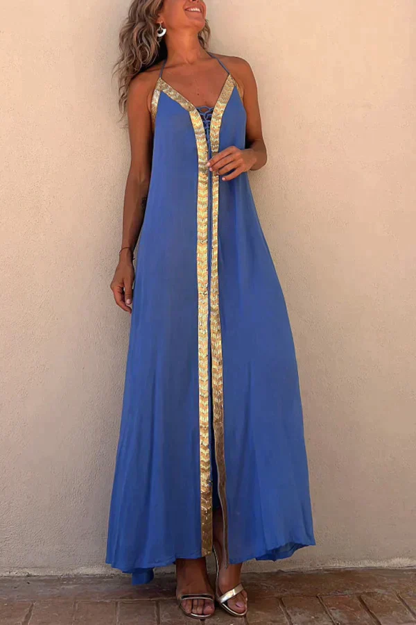 Kaz - Langes Sommerkleid im trendigen Stil