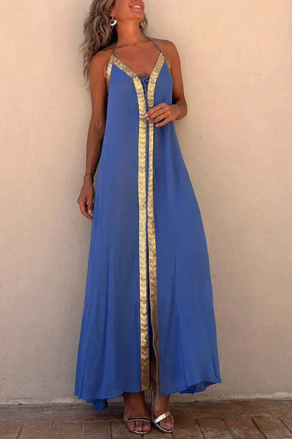 Kaz - Langes Sommerkleid im trendigen Stil