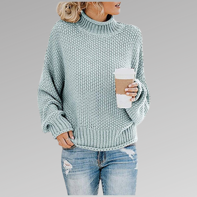 Elegant und warm: ein stilvoller Strickpullover für kuschelige Tage