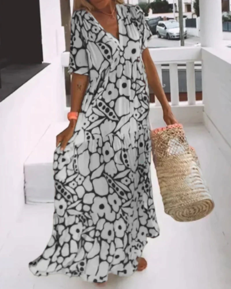 Leicht fließendes Kleid für den Sommer