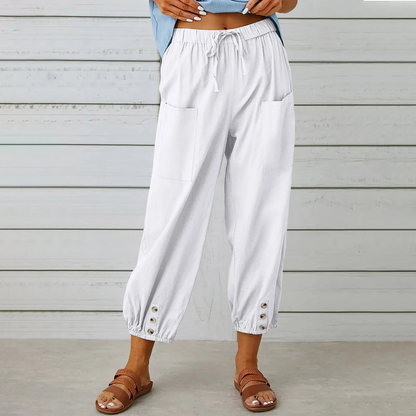 Kim - Elegante Leinenhose für Frauen