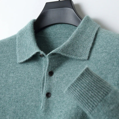 Jonathan | Langarm-Poloshirt