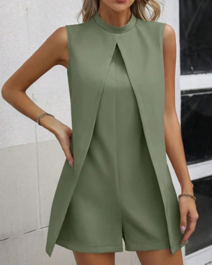 Helena - Eleganter ärmelloser Jumpsuit