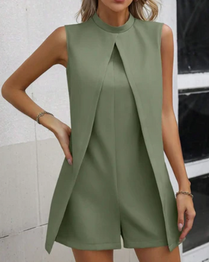 Helena - Eleganter ärmelloser Jumpsuit
