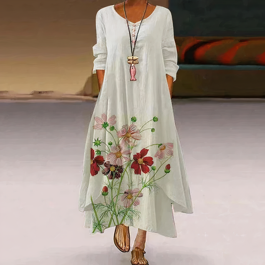 Eloria – Elegantes Baumwollkleid