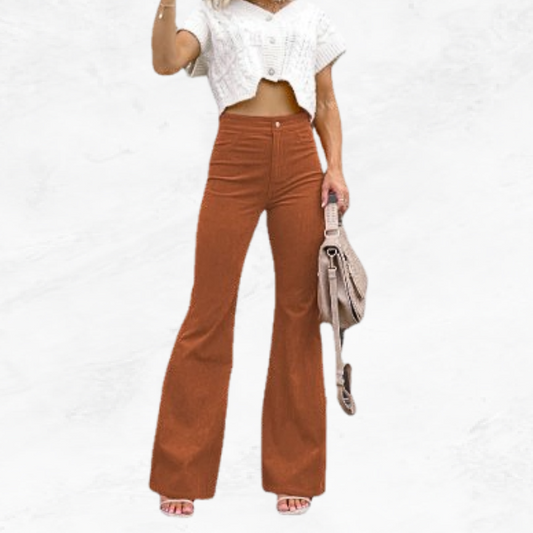 Clara - Ausgestellte Hose orange